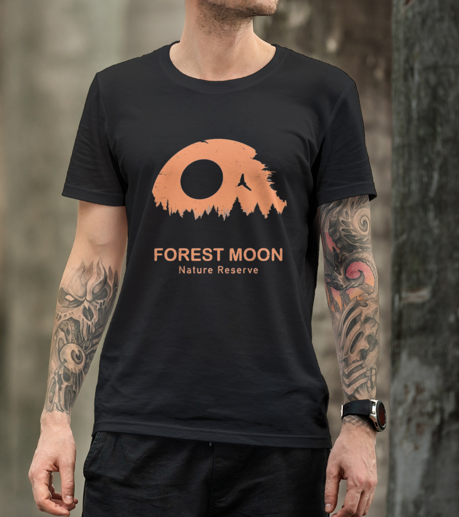 Forest Moon Nature Reserve Endor And The Death Star Return Of The Jedi T-Shirt