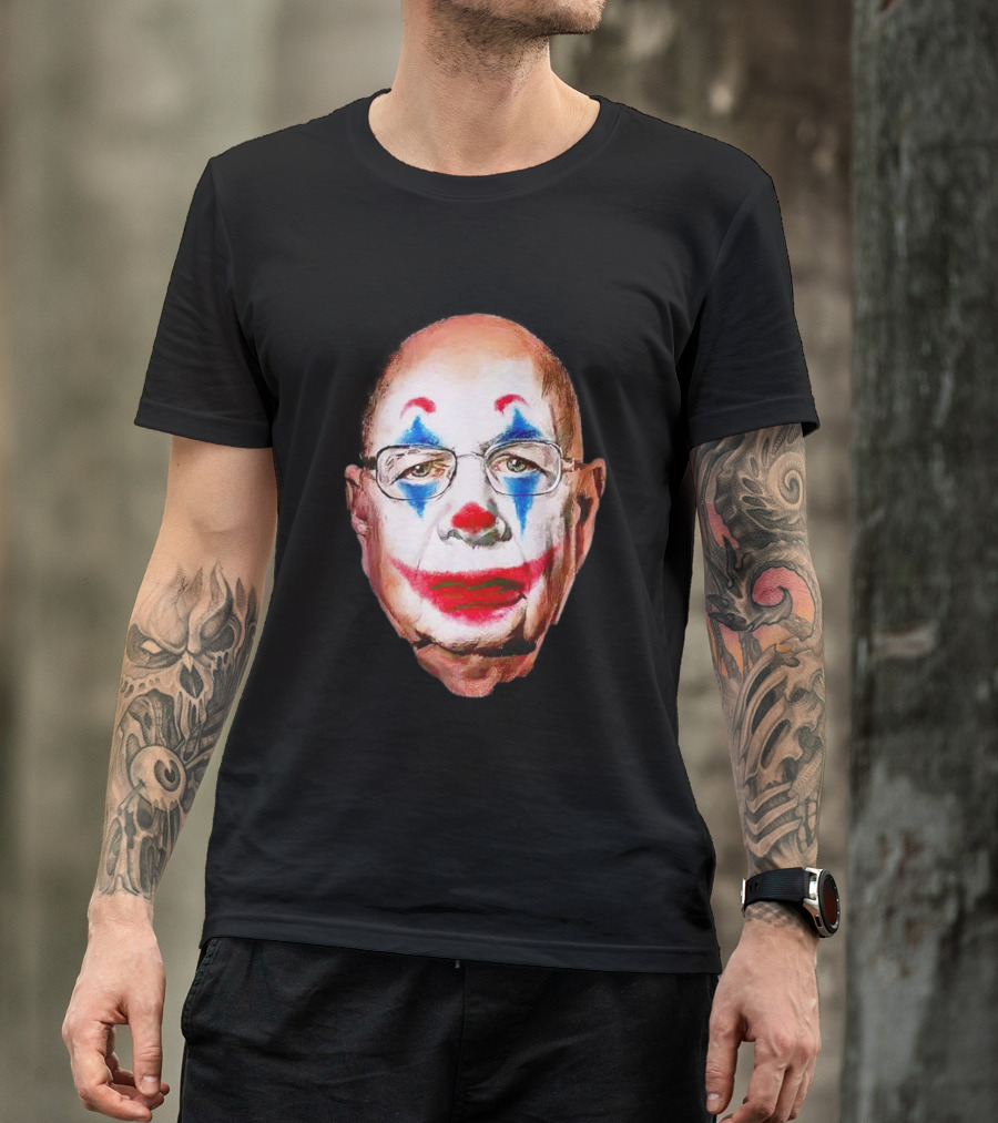 Klaus Schwab Joker Clown Face Paint T-Shirt