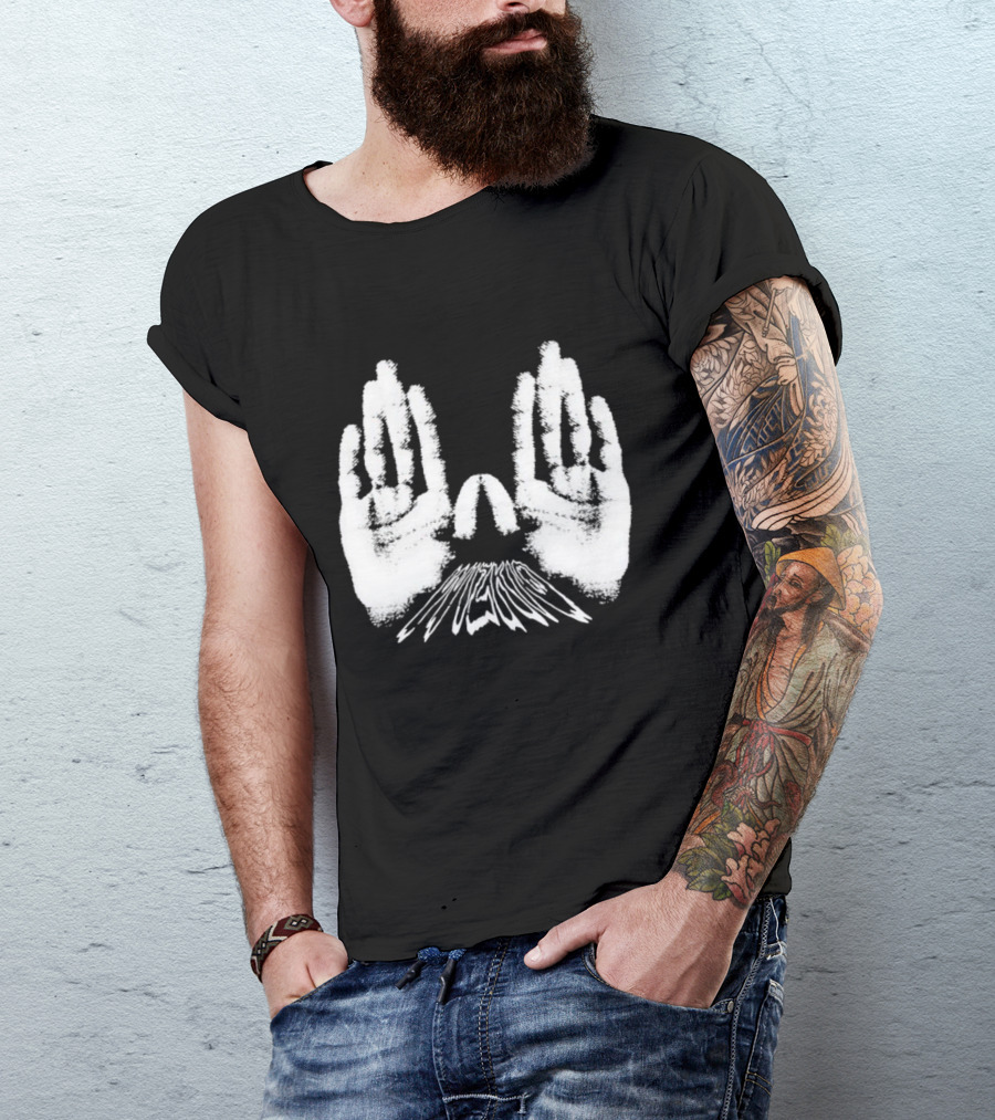 W Hands More Love Less Ego T-Shirt
