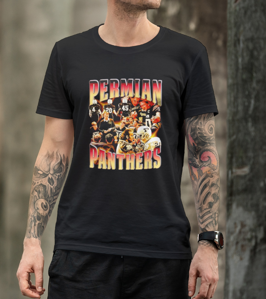 Permian Panthers 90s Football Team Vintage T-Shirt