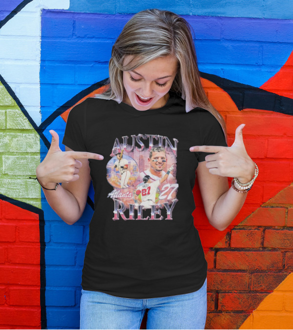 Austin Riley Atlanta 27 Baseball T-Shirt