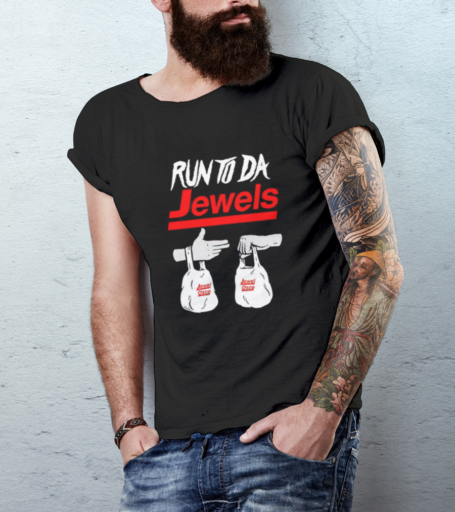 Run To Da Jewels Jewel Osco Bags With Iconic T-Shirt