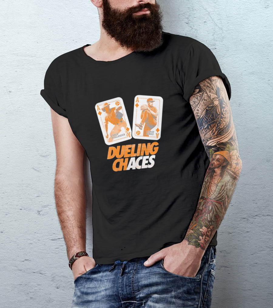 Dueling Chaces Chase Dollander Chase Burns Playing Cards T-Shirt