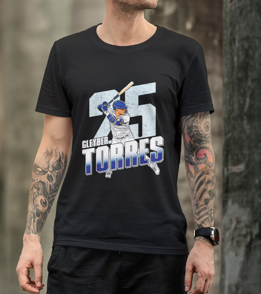 Gleyber Torres 25 New York Yankees MLB T-Shirt