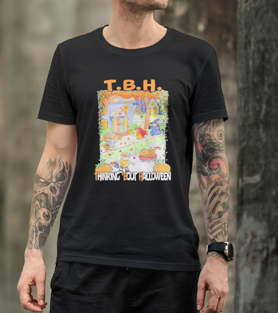 TBH Thinking 'Bout Halloween T.B.H T-Shirt