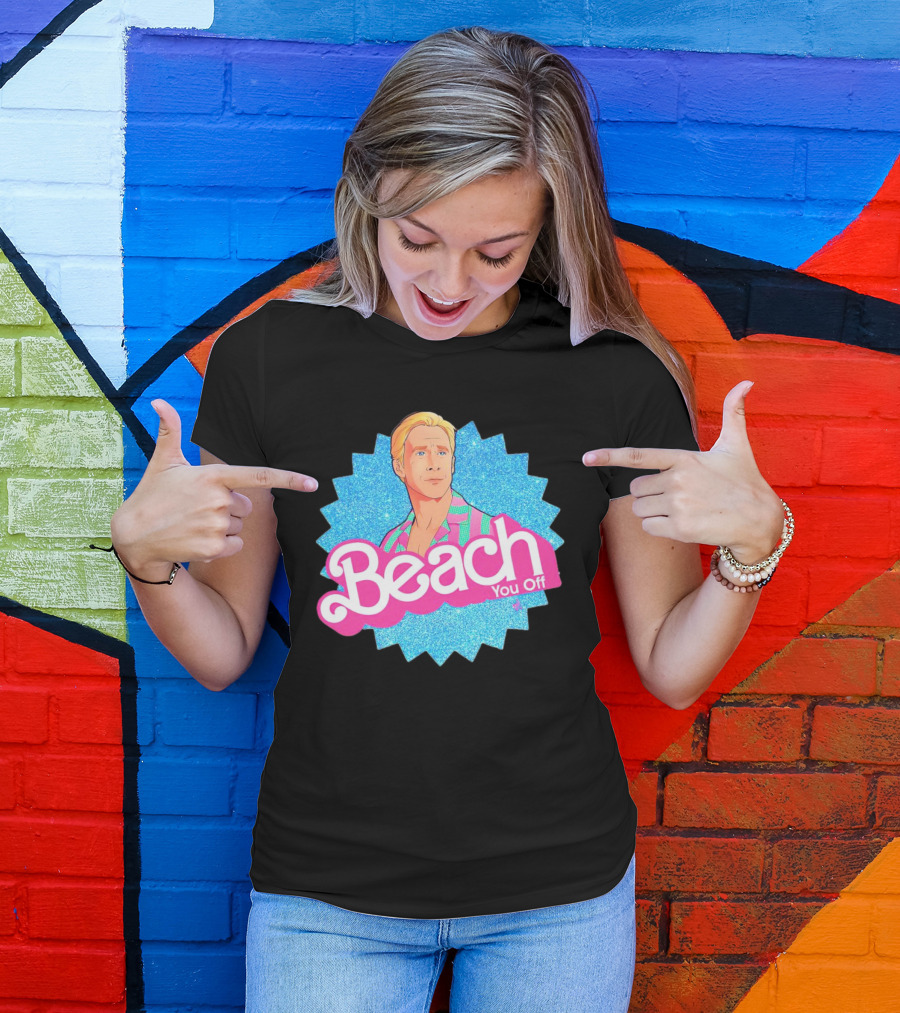 Ken Barbie Beach You Off Retro Pop T-Shirt