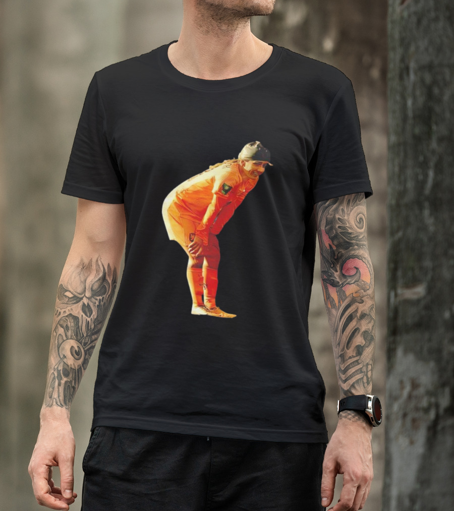 Spare One For Danielle Van De Donk Soccer Player Orange T-Shirt
