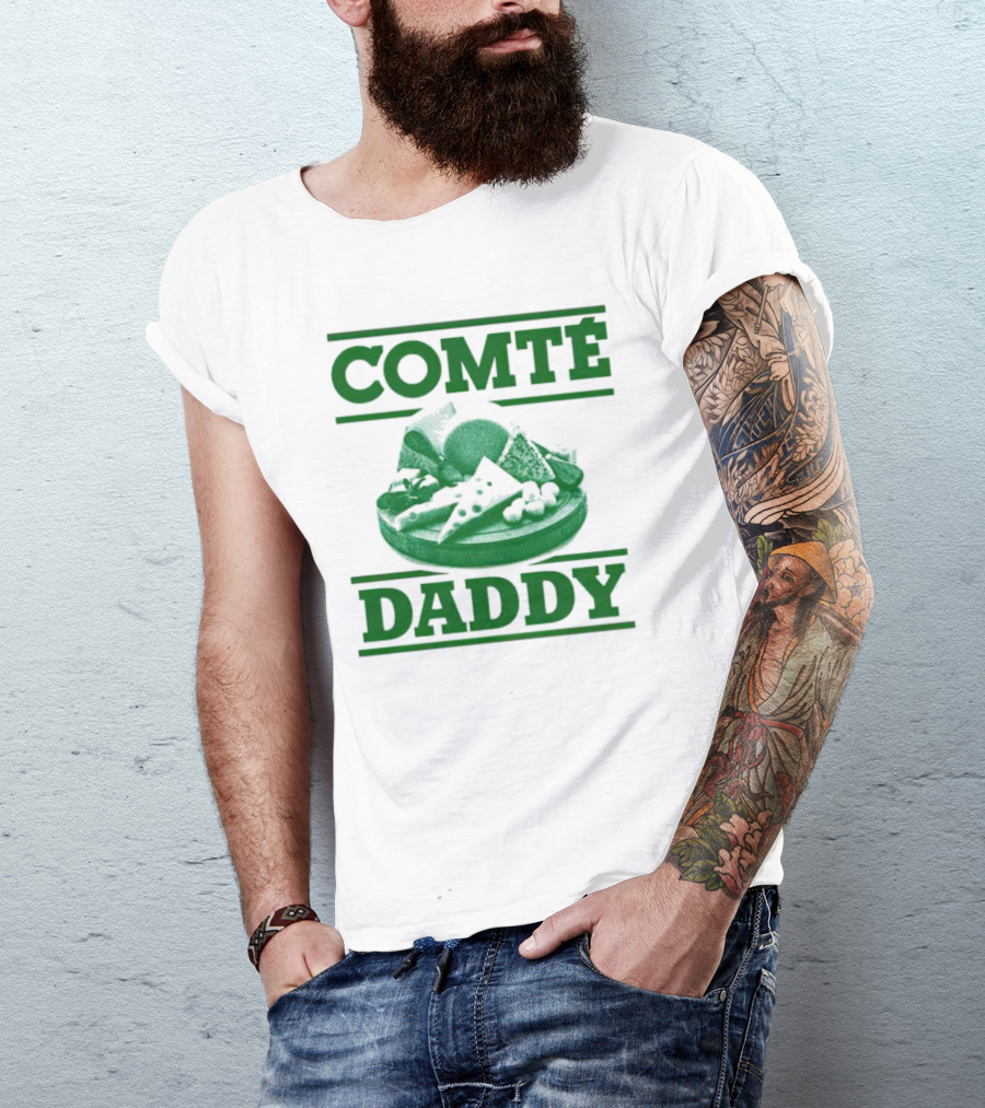 Comté Daddy Cheese Plate T-Shirt