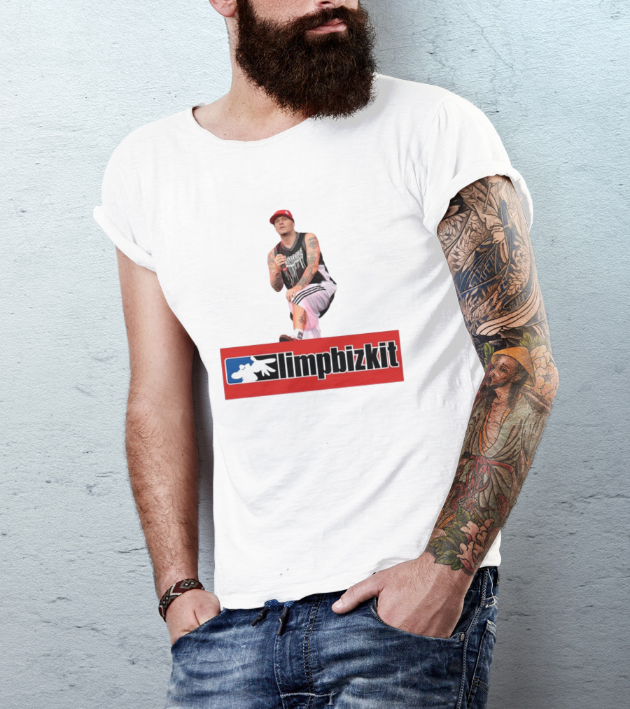 Limpbizkit Fred Durst Red Cap Black Tank Top Music Performance T-Shirt