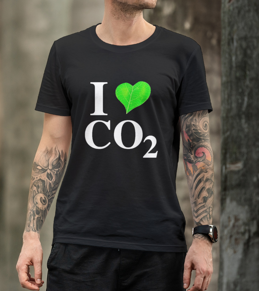 Robin Monotti I Heart CO2 Leaf T-Shirt