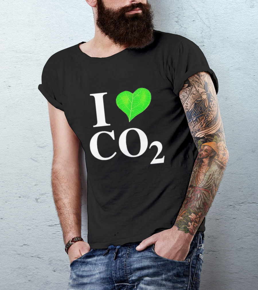 Robin Monotti I Heart CO2 Leaf T-Shirt