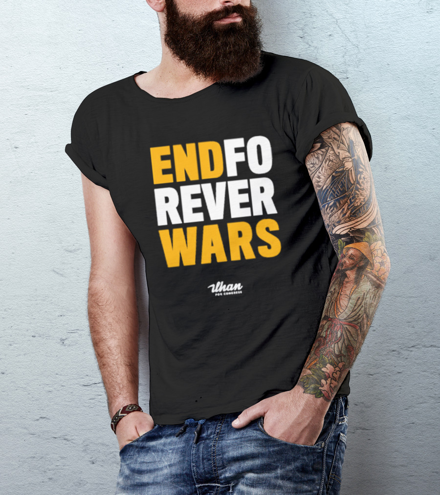Ilhan For Congress End Forever Wars T-Shirt