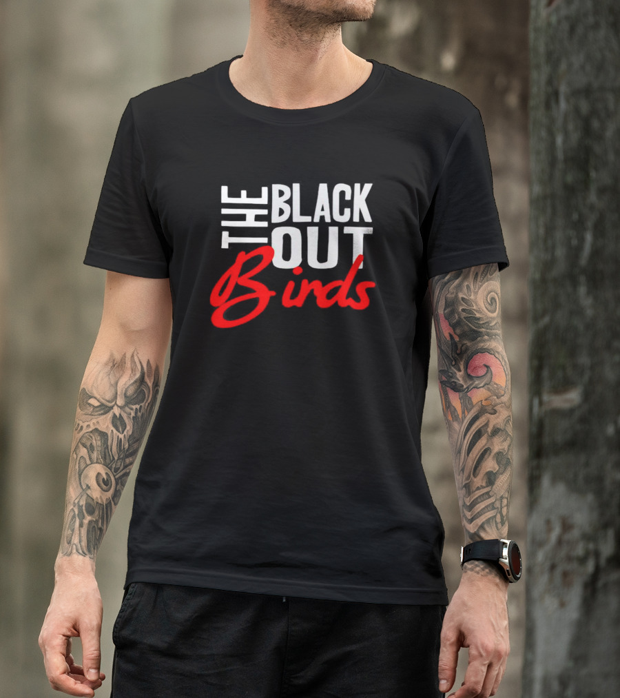 The Black Out Birds Louisville T-Shirt