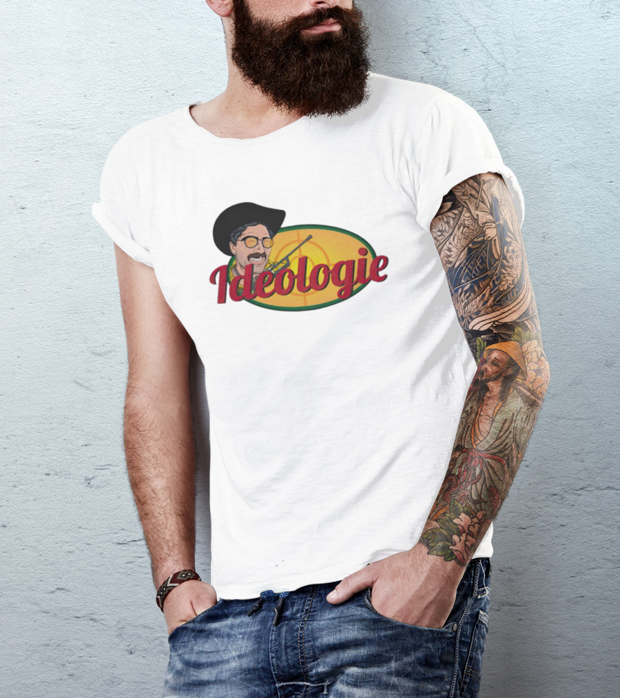 Ideologie Target Hasan Piker's Americore Pop-Up T-Shirt