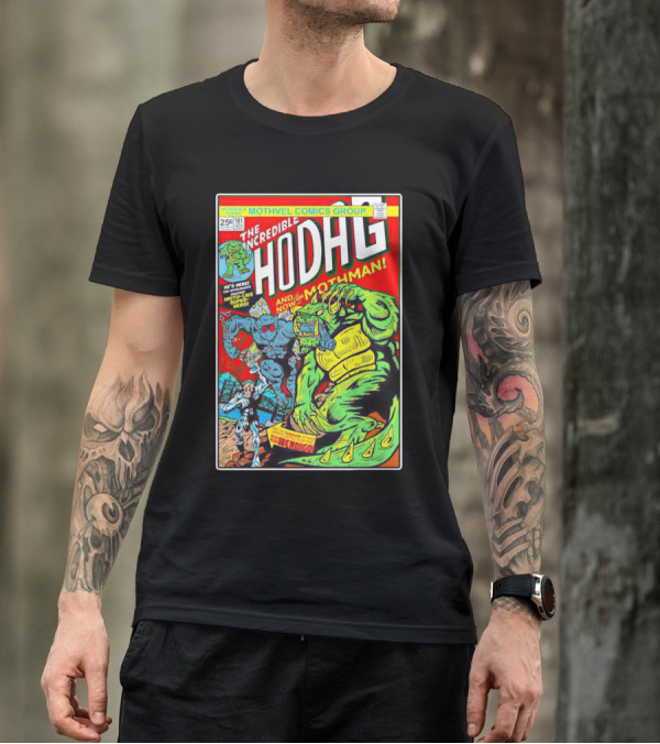 Mothvel Comics Group The Incredible Hodag And The Mothman Battles Incredico T-Shirt