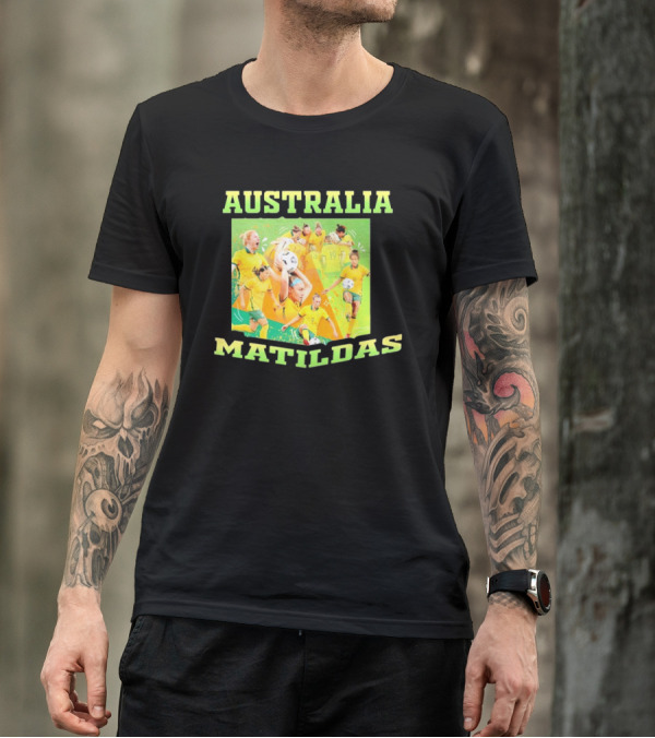 Australia Matildas Soccer Team Players T-Shirt