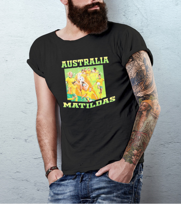 Australia Matildas Soccer Team Players T-Shirt