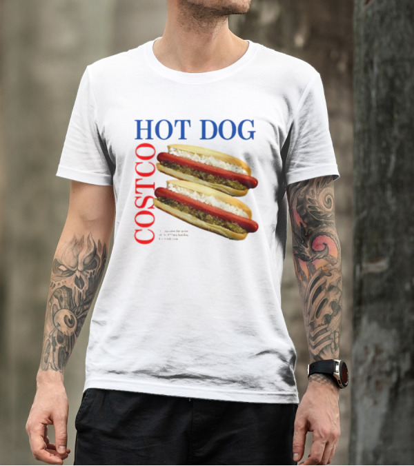 Hot Dog Costco Double Delight The Best Hot Dog T-Shirt