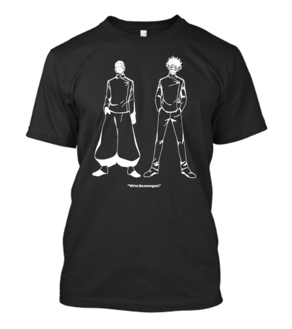 Men's Jujutsu Kaisen We're The Strongest Characters T-Shirt