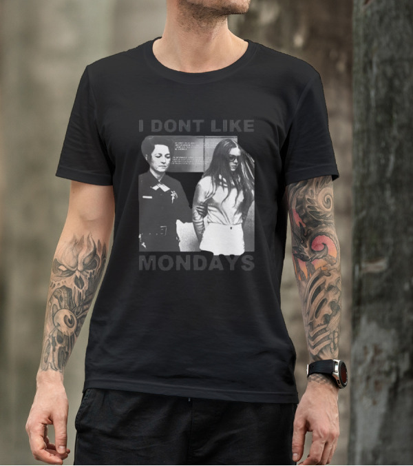 I Don’t Like Mondays Brenda Ann Spencer Arrest Scene T-Shirt