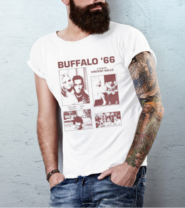 Buffalo '66 A Film By Vincent Gallo Red We're Taking Like We're Blocking T-Shirt