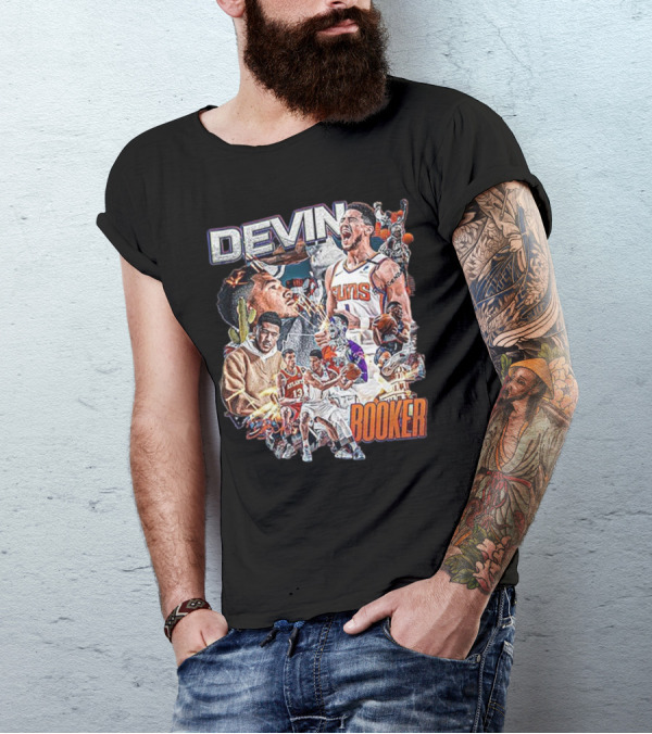 Devin Booker Suns Basketball Highlights And Moments T-Shirt