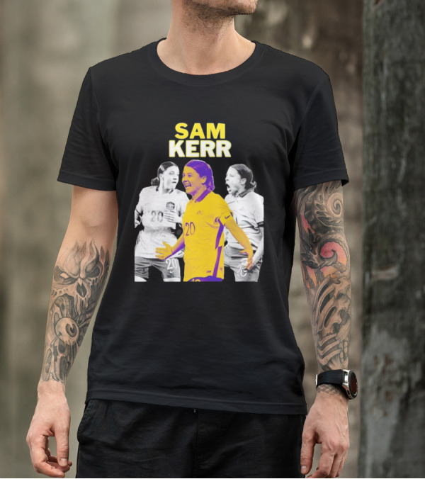 Sam Kerr Matildas Australia Soccer Star T-Shirt