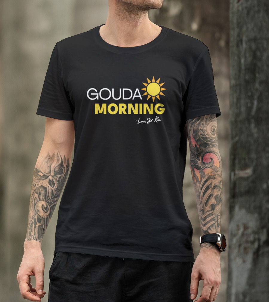 Gouda Morning Sun With Lana Ja Rae Bright Yellow T-Shirt