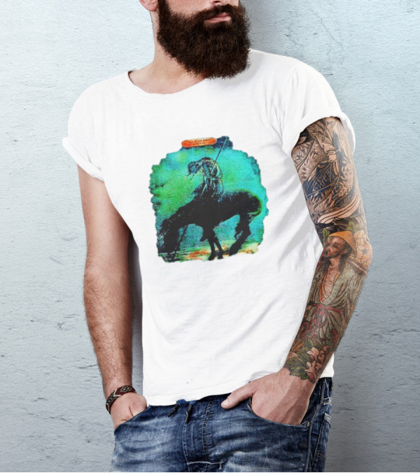 Beach Boys Surfs Up Album Horse Rider On Beach T-Shirt