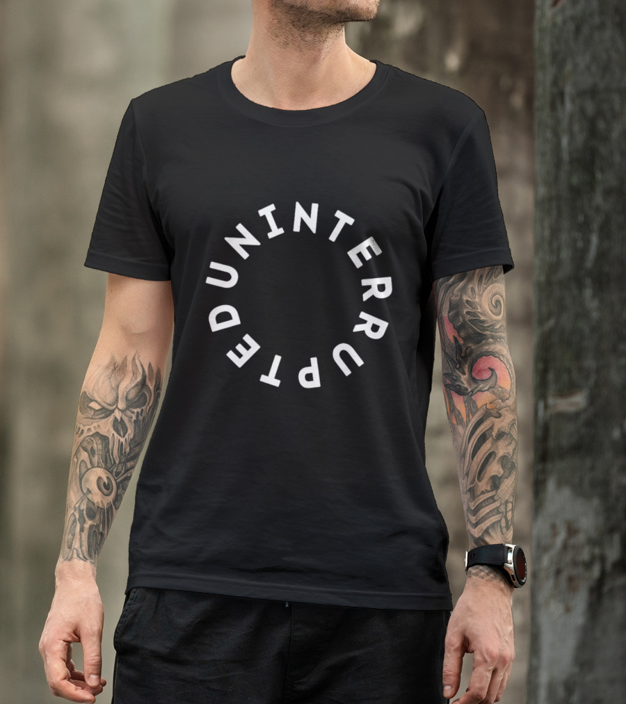 Lebron James Uninterrupted Circular Typography T-Shirt