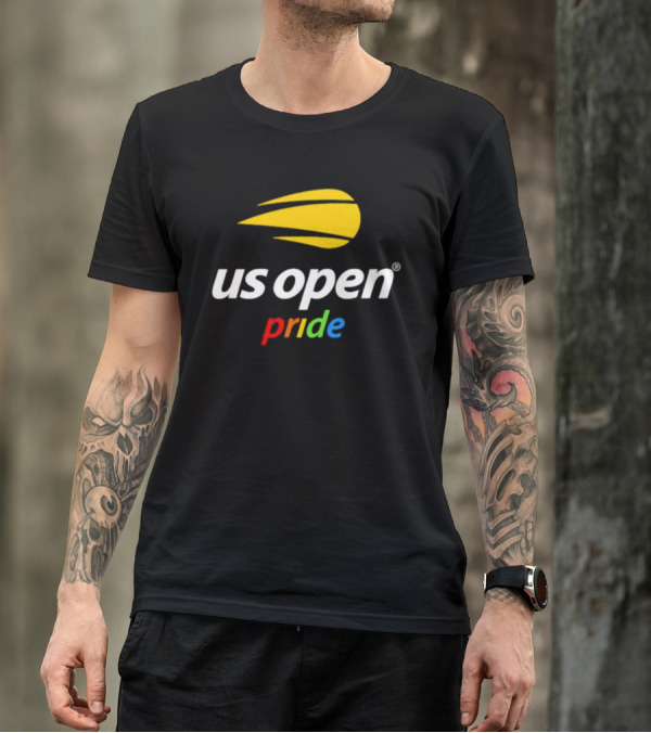 Us Open Pride Rainbow Tennis Ball T-Shirt