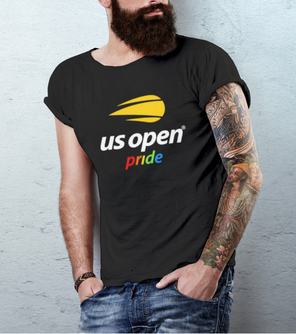 Us Open Pride Rainbow Tennis Ball T-Shirt