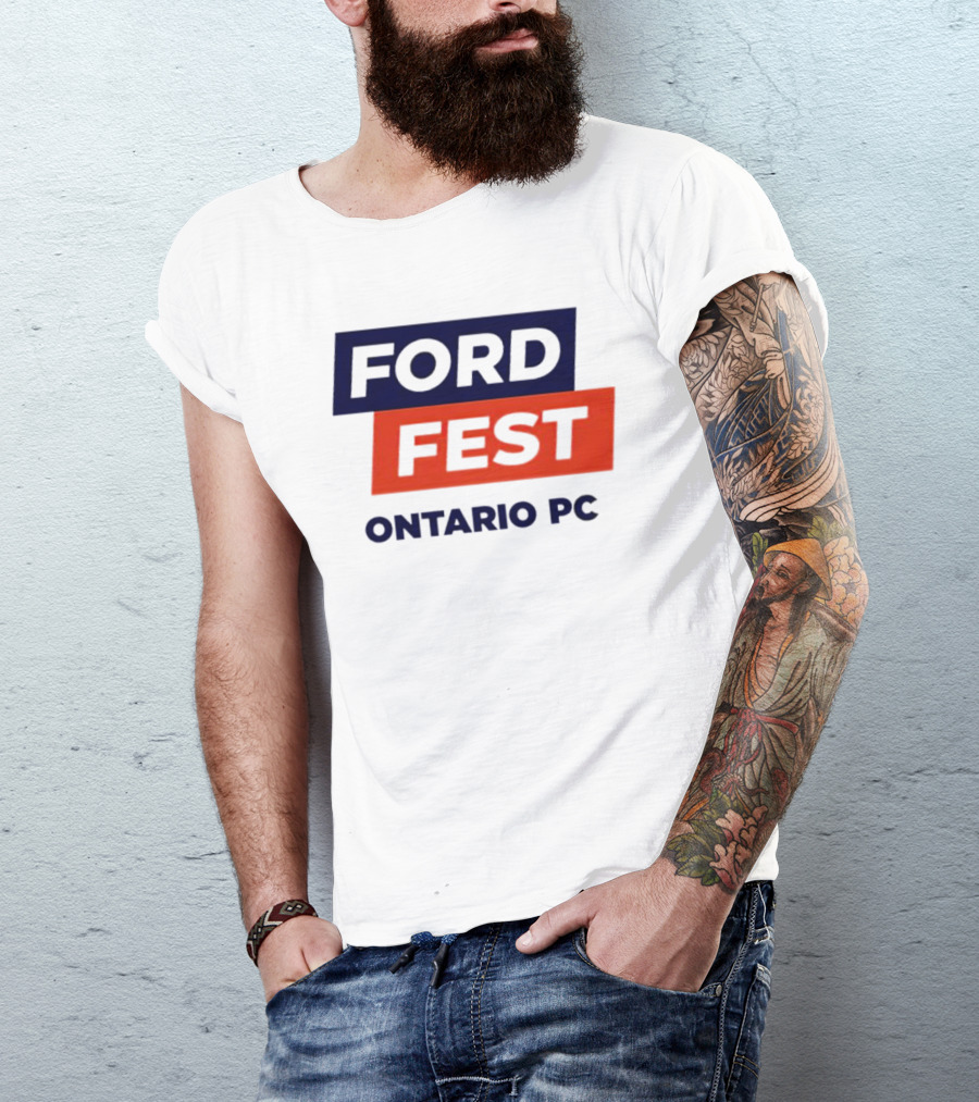 Ford Fest Ontario PC Event Promotion T-Shirt