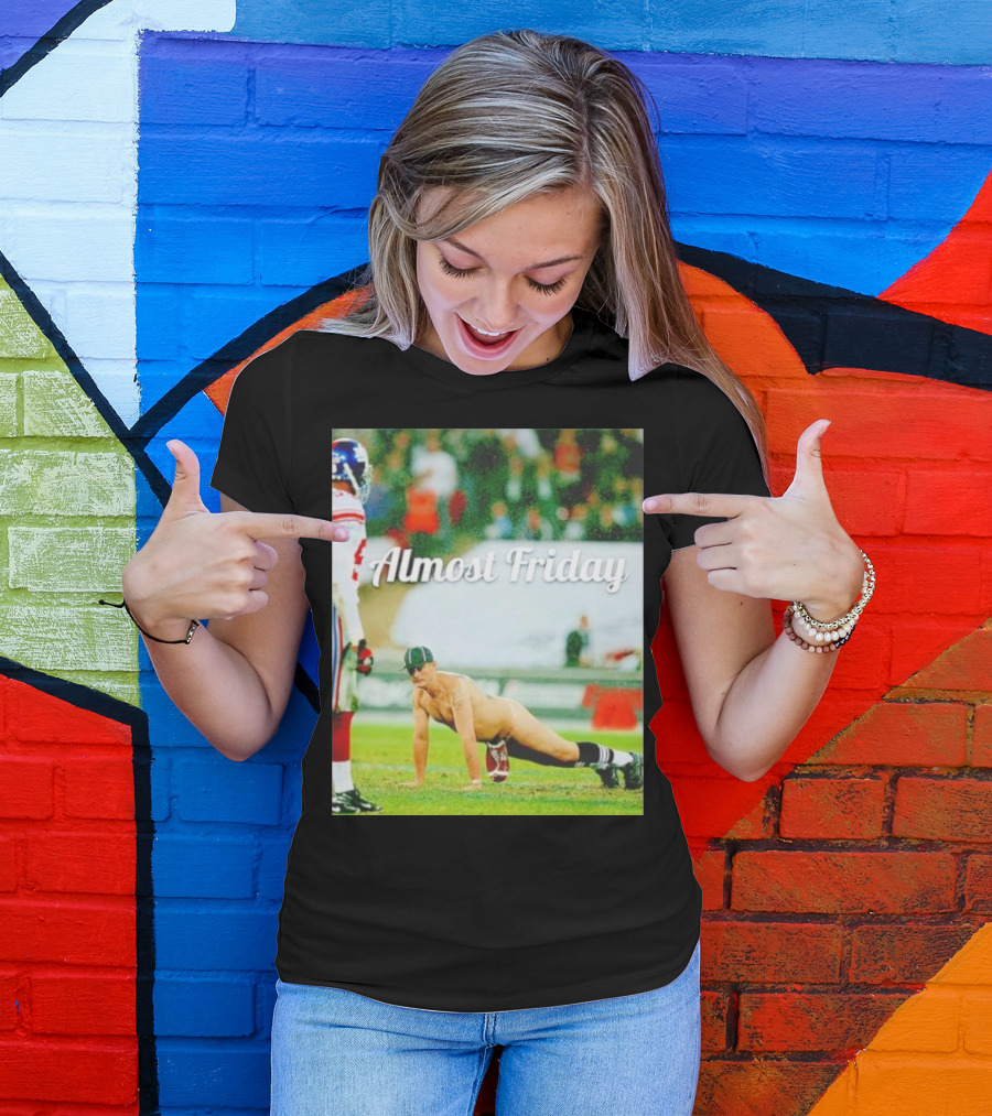 Almost Friday Football Moment On The Field T-Shirt