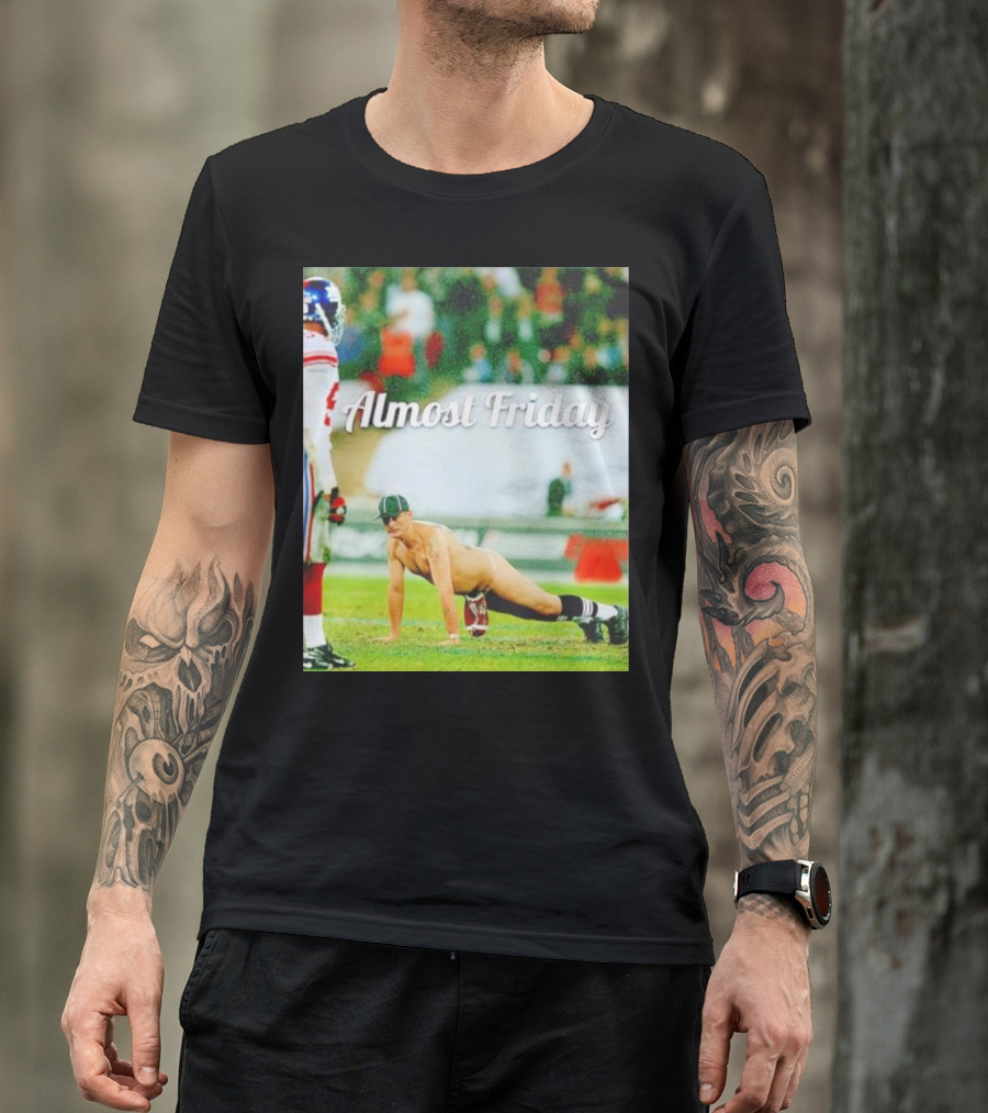 Almost Friday Football Moment On The Field T-Shirt