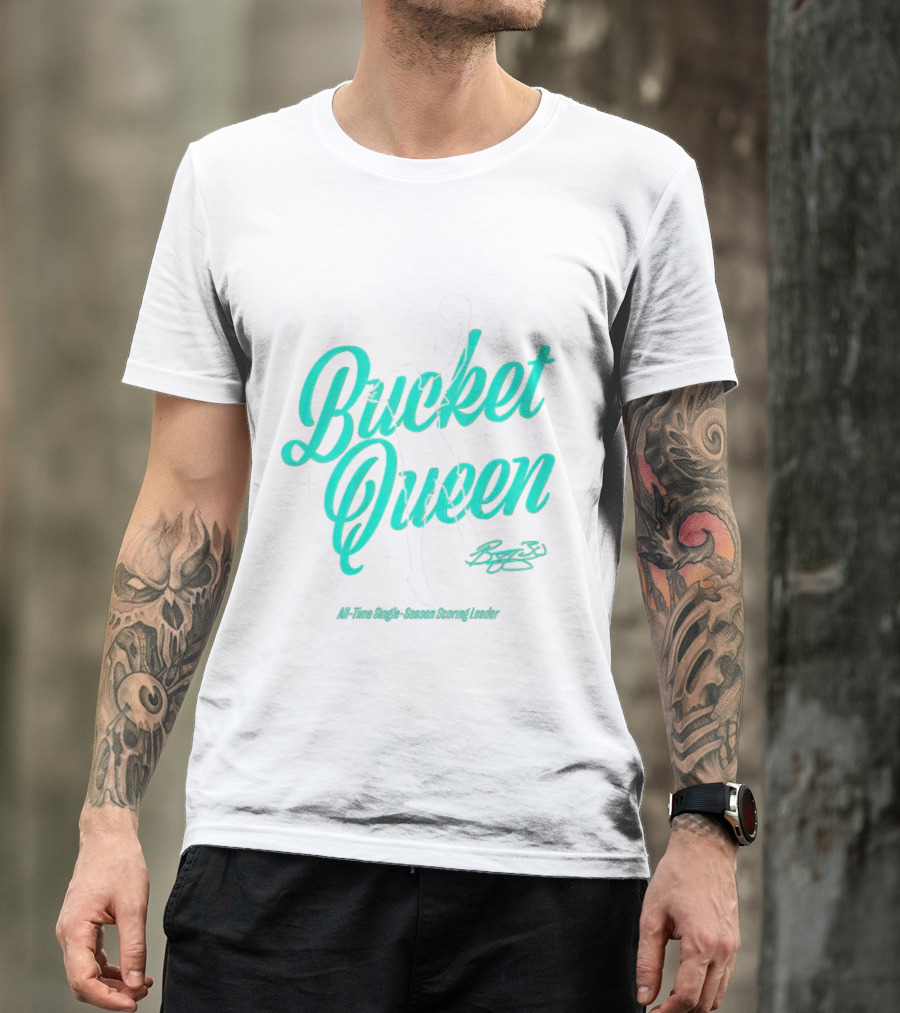 Breanna Stewart Bucket Queen All-Time Single-Season Scoring Leader T-Shirt