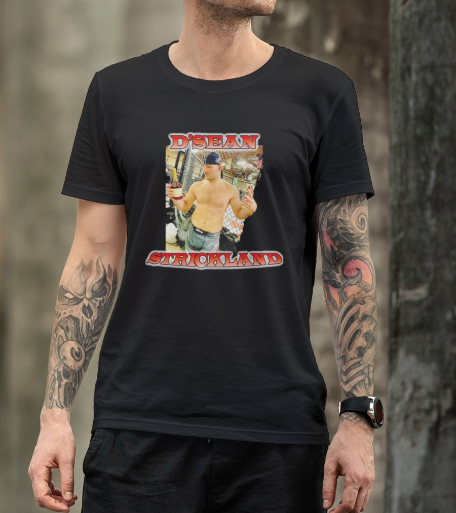 D'Sean Strickland UFC Gym Training Session T-Shirt