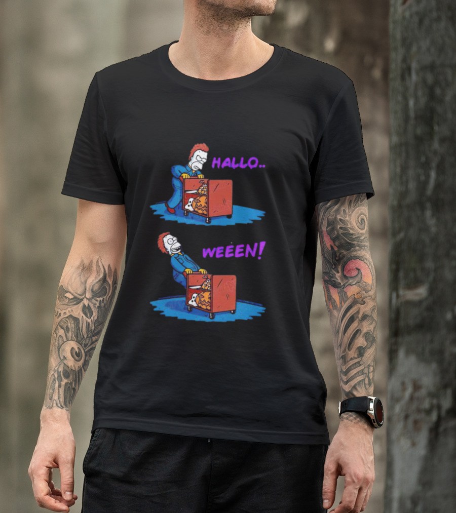 Simpson Michael Myers HALLOWEEN T-Shirt