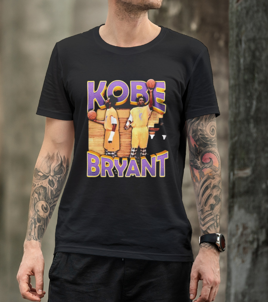 Kobe Bryant Basketball Dual Pose Dreams Matching Set T-Shirt