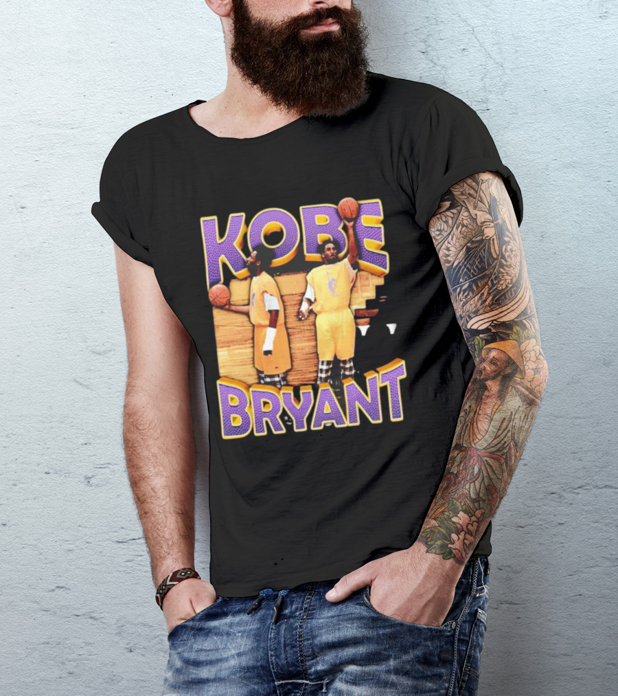 Kobe Bryant Basketball Dual Pose Dreams Matching Set T-Shirt