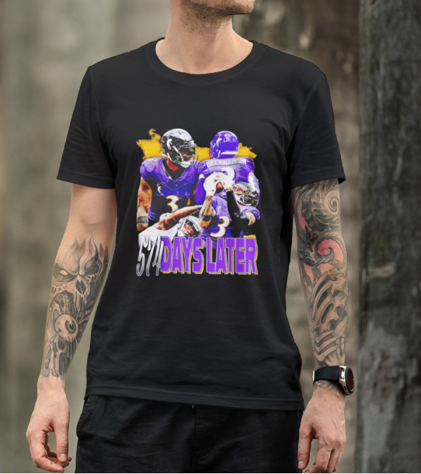 Beckham Jr 574 Days Later Ravens Football Return T-Shirt