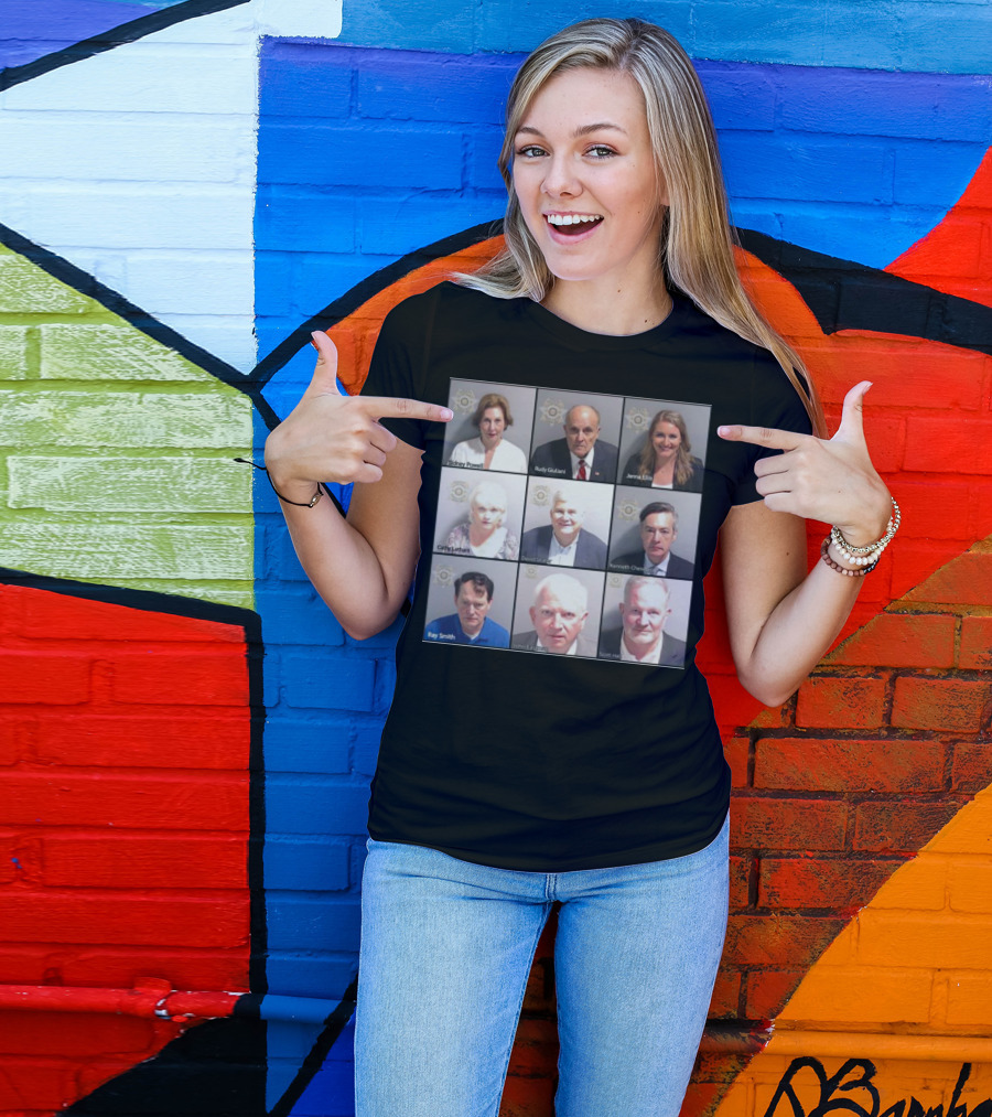 Sidney Powell Rudy Giuliani Jenna Ellis Mugshots T-Shirt