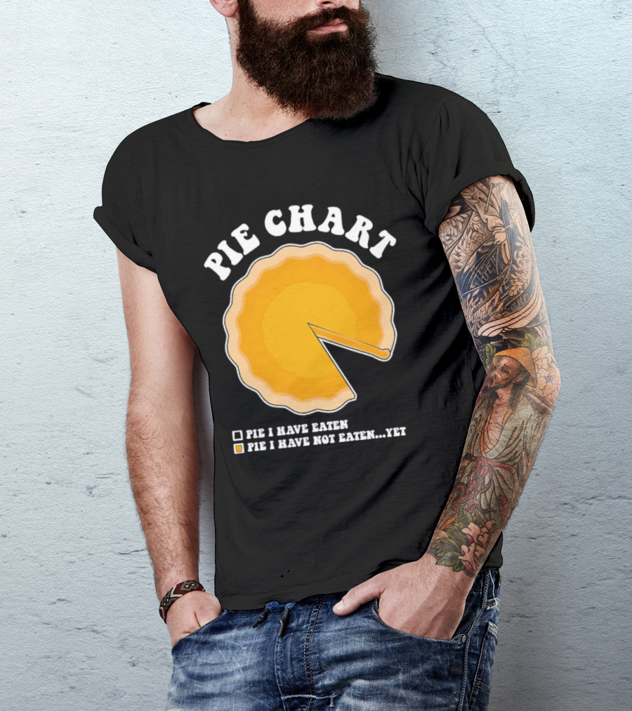 Pie Chart Humorous Pie I Have Not Eaten Yet T-Shirt