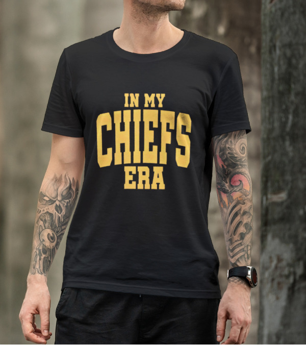 In My Chiefs Era Kansas City Football Fandom T-Shirt