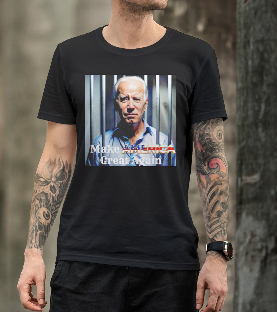 Make America Great Again Joe Biden Prison America T-Shirt