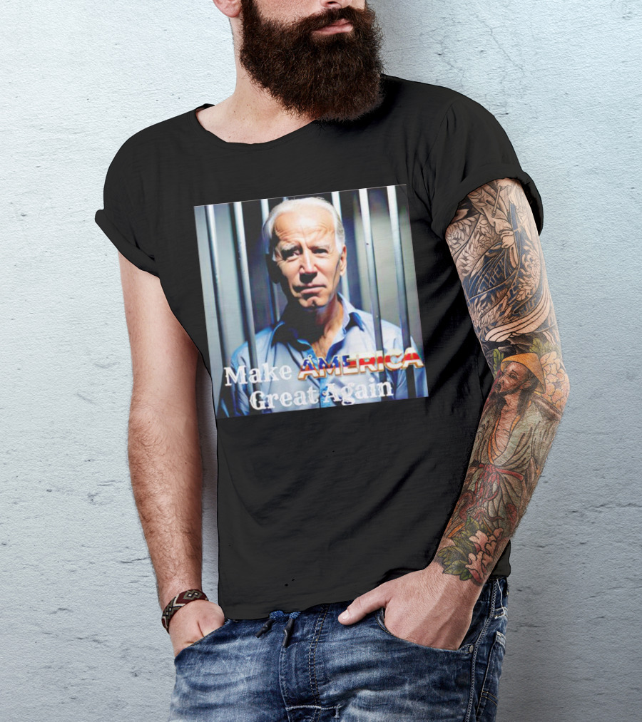 Make America Great Again Joe Biden Prison America T-Shirt
