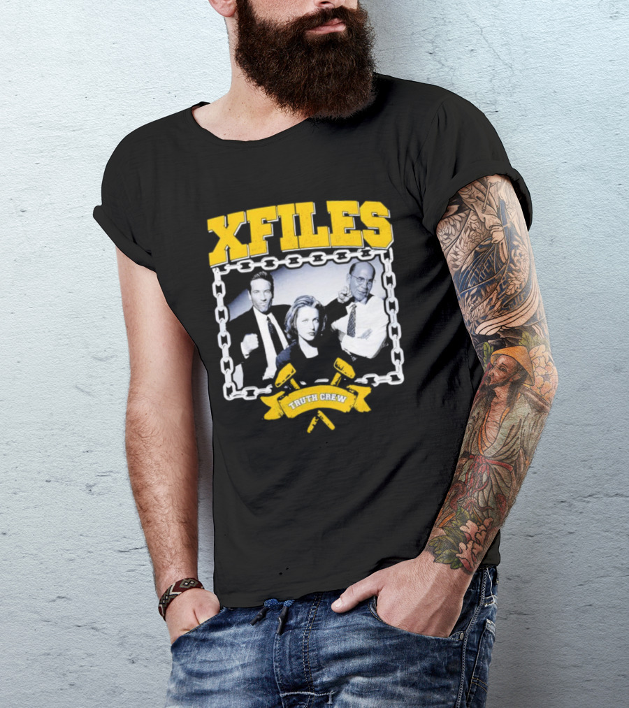 X Files Truth Crew Chain Frame T-Shirt