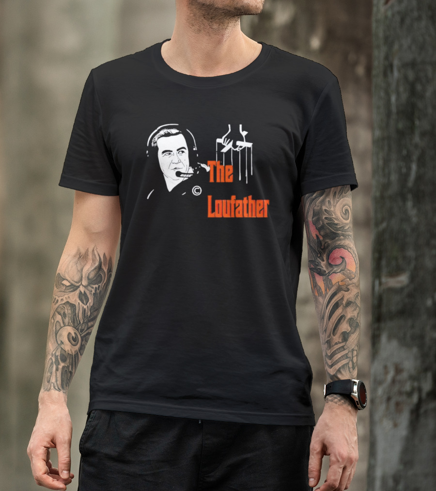 The Loufather Coach Headset Puppet Strings T-Shirt