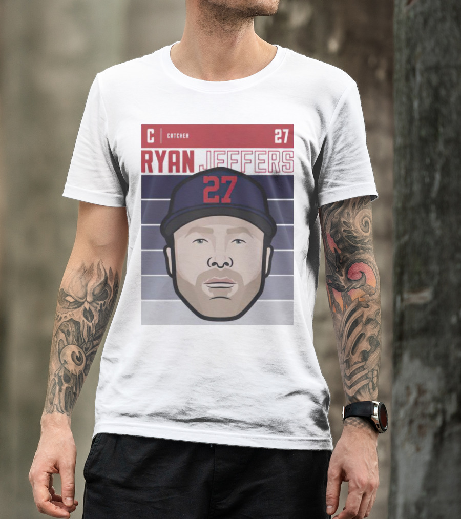 Ryan Jeffers C Catcher 27 Minnesota Twins T-Shirt