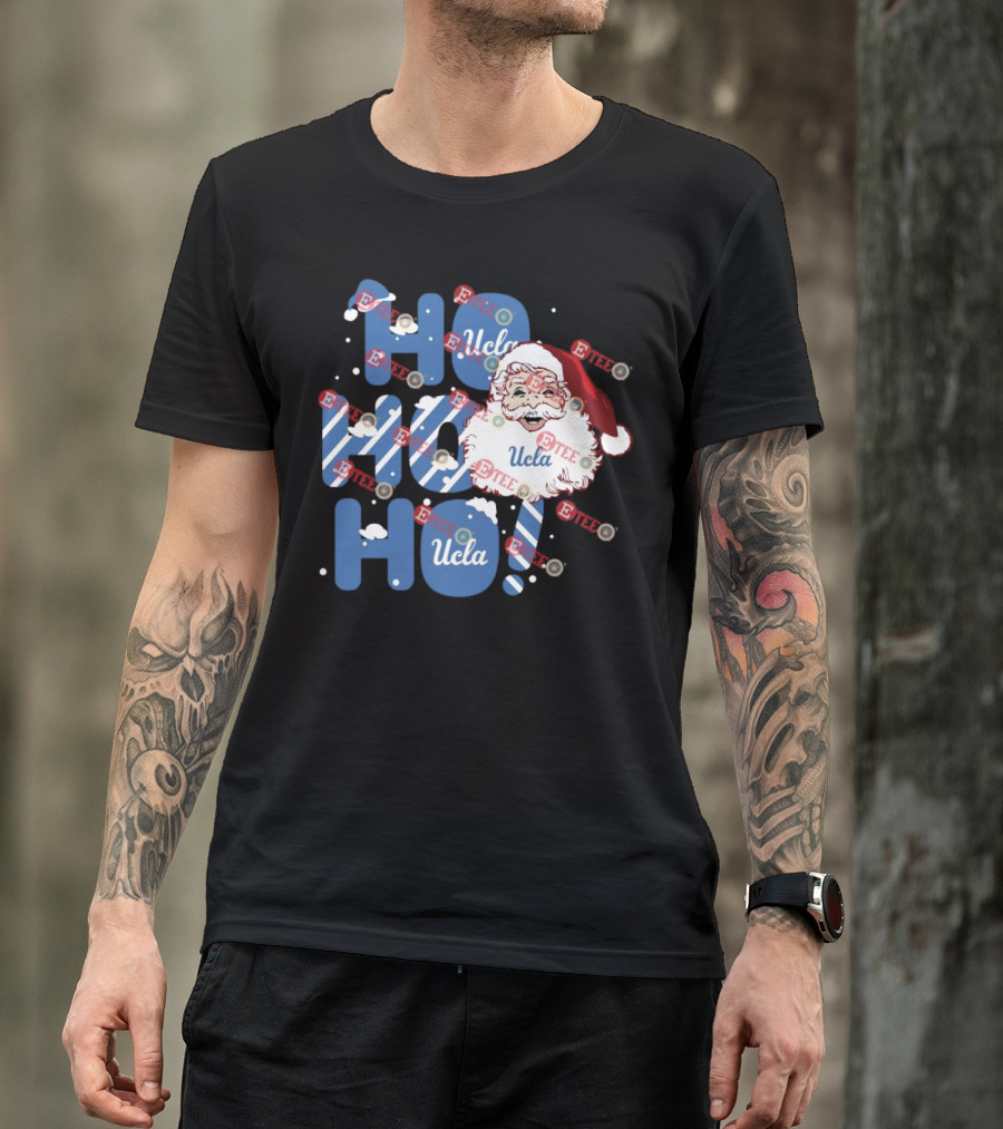 UCLA Ho Ho Ho Santa Claus Christmas T-Shirt